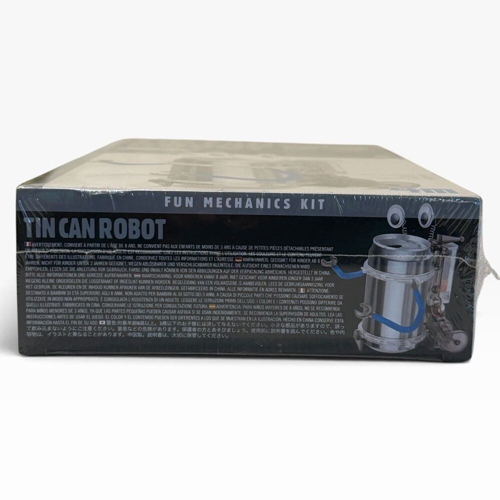 Tin Can Robot 4M Green Science STEM Kit New Sealed Toysmith KidzRobotix 8+ - Picture 7 of 7